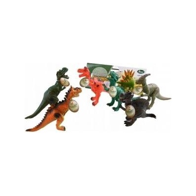 Maksik Dinosaur with whistle 6pcs