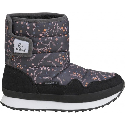 Color Kids Boots dívčí vysoké W. 1 velcro phantom