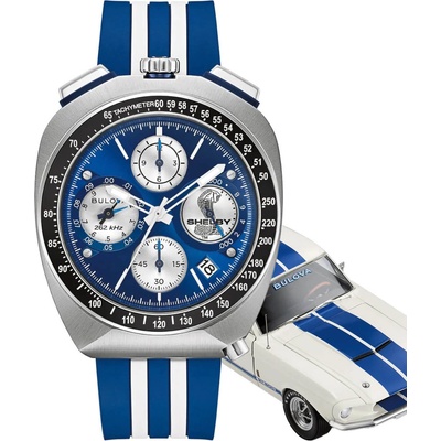 Bulova Мъжки часовник Bulova Racing Shelby Limited Edition Chronograph (98B452)