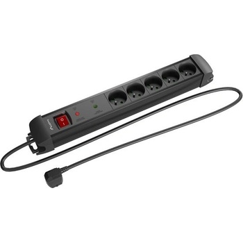 Lanberg 5 Plug 1,5 m Switch (SP1-05E-0150-BK)