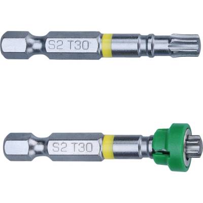 hroty sada 2ks TORX s magnetickým kloboučkem, T 30x50mm, S2 (4741487)