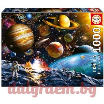 Educa Пъзел educa 19918 - 1000 части - Астероидна мисия (edu19918)