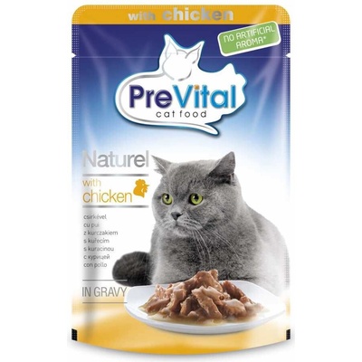 PreVital Cat Naturel kuracie 85 g