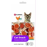 Flamingo Cat Snack - Ролки от пилешко и риби 50 г срок на годност: 14.09. 2026