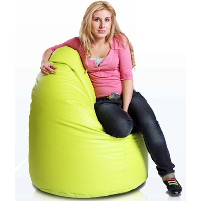 TiaHome hruška Sako XL polyester olivová zelená