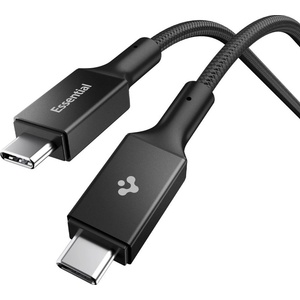 Spigen eb10010cc essential type-c cable 100w 100cm black (8800283302936)