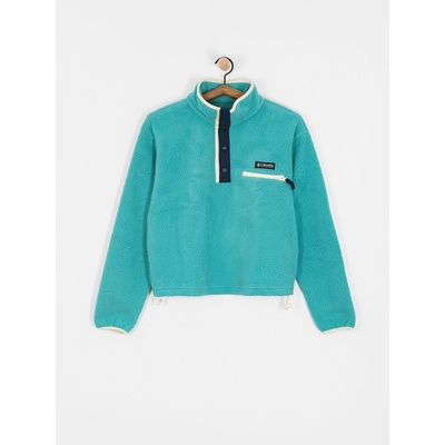 Columbia Helvetia II Cropped Half Snap teal