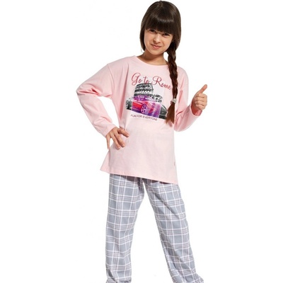 Cornette dívčí pyžamo Go to rome 540/81 kids young růžové