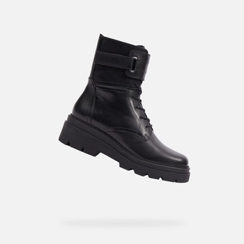 Geox Черни дамски анкл обувки Geox Felleny Geox | Cheren | ЖЕНИ | 36
