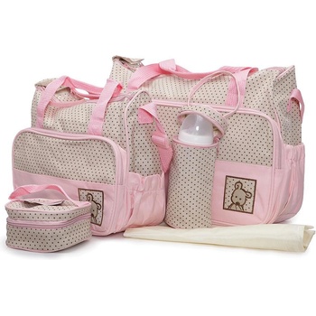 Moni Комплект чанти за аксесоари Stella розов (103724)