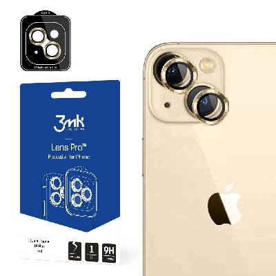 Протектори за камера 3mk Lens Protection Pro за Apple iPhone 14 Plus, златисти (3mk Lens Protection Pro Gold(5))