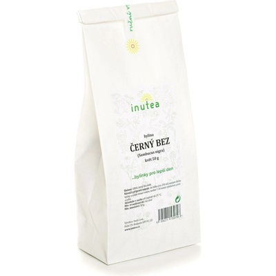 inutea Černý bez květ sypaný 50 g