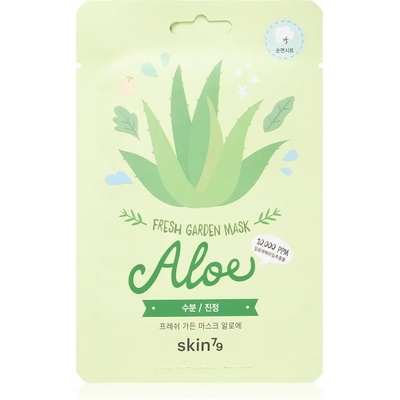 Skin79 Fresh Garden Aloe успокояваща платнена маска с алое вера 23 гр