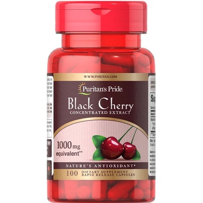 Puritan's Pride 1000 mg Black Cherry Extract 100 kapsúl