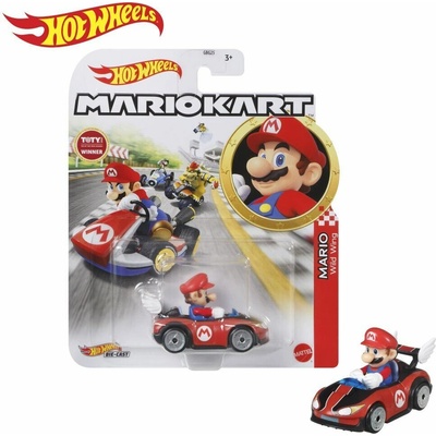 MATTEL Hot Wheels autíčko Mariokart PRINCESS PEACH