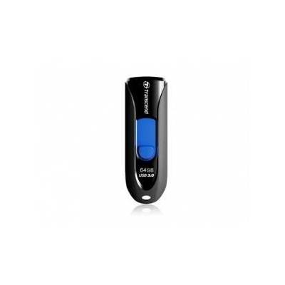 JetFlash 790K 128 GB (schwarz/blau, USB-A 3.2 Gen 1)