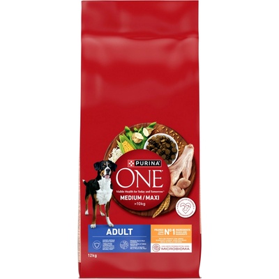Purina One pro dospělé psy kuře s rýží 12 kg