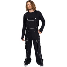 Heartless Dorcas Dungarees nohavice gotický