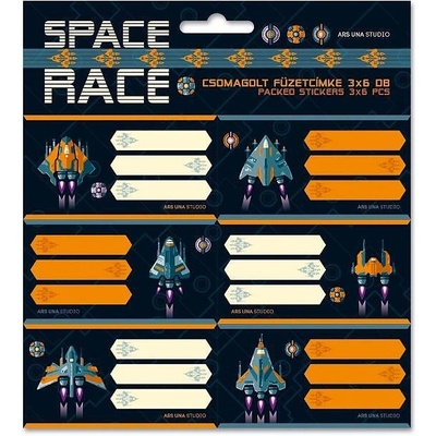 Ars Una Ученически етикети Ars Una Space Race (53831439)