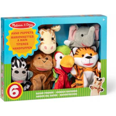 Melissa & Doug Safari maňásci na ruku