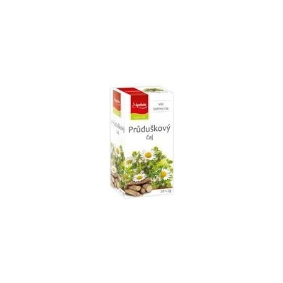 Apotheke Natur Průduškový čaj 20 x 1,5 g