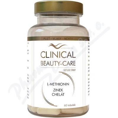 Clinical Beauty-Care L-Metionín + Zinok Chelát 60 kapsúl