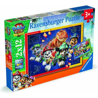 RAVENSBURGER Tlapková patrola Dinosaurie film 2x12 dielov