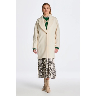 Gant Cocoon coat kabát biela