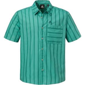 Schöffel Мъжка риза с копчета Schöffel Shirt Style Kalmen Shirt - Emerald Slate - размер 54 (EU) (033-3057-0315)
