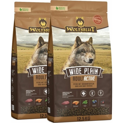 Wolfsblut Wide Plain Active 2 x 12,5 kg