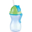 Tescoma Detská fľaša so slamkou BAMBINI 300 ml modrá