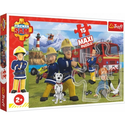 TREFL Požárník Sam Tým v akci 15 dielov