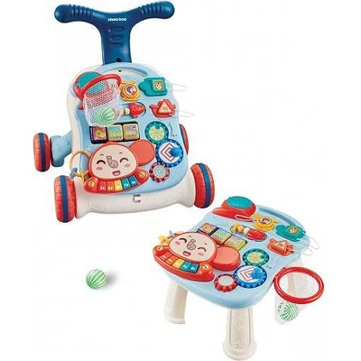 KikkaBoo Проходилка 2в1 Play & Grow Blue