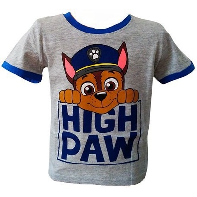 E plus M triko Paw Patrol krátký rukáv šedá