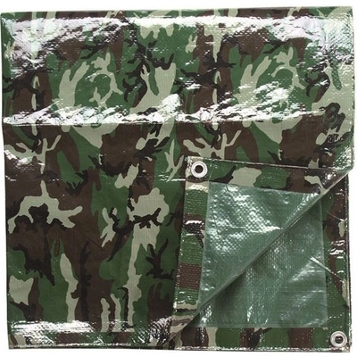 Mil-Tec ABDECK z fólie PE 400 x 500 cm Woodland