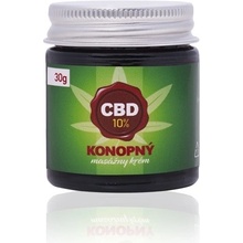 Trávniček CBD - Konopný masážní krém 30 g