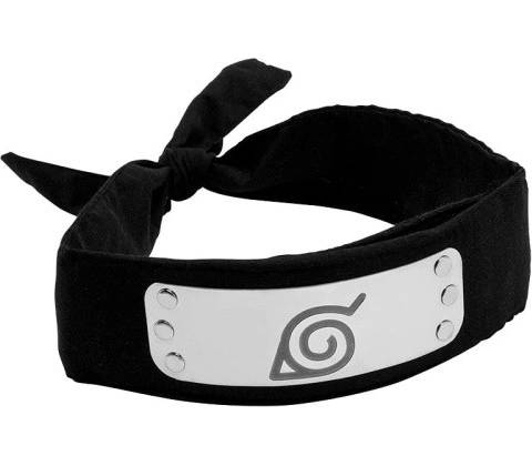 Naruto Konoha černá