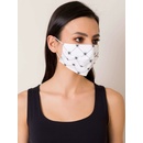 Fashionhunters Opakovaně použitelná bílá ochranná maska vyrobená z bavlny Other uni