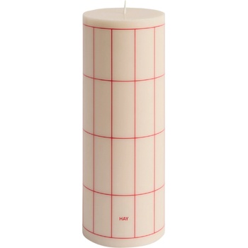 HAY Column L Свещ кремаво-червена (AB401-A603-AU47)