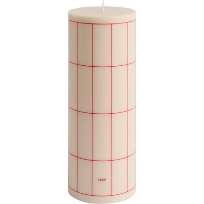 HAY Column L Свещ кремаво-червена (AB401-A603-AU47)