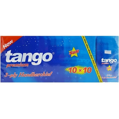 Tango Носни кърпи Tango 10 пакета - стек (t-10x10)