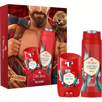 Old Spice Deep Sea deostick 50 ml + sprchový gél 250 ml darčeková sada