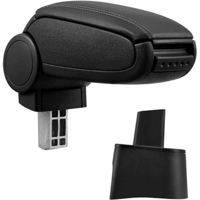 PROTEC Lakťová opierka, Seat Ibiza 6L, syntetická koža, čierna 2002 – 2008