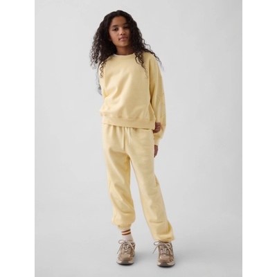 GAP Dětské tepláky VintageSoft Žlutá