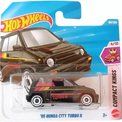 Mattel Количка Hot Wheels - Honda City Turbo II ‘85 (JJJ66)