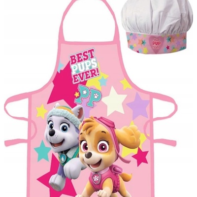 Brandmac Dětská zástěra s čepicí Tlapková Patrola 45X50cm 2X33cm