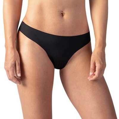 Bellinda INVISIBLE THONG Dámske bezšvové tangá BU812881 čierna