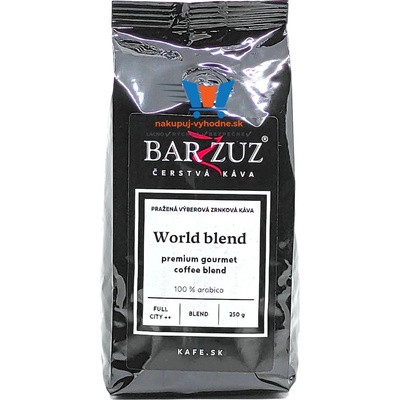 BARZZUZ World Blend zrnková 250 g