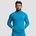 GymBeam Мъжки суичър с цип Limitless Zip Up Aquamarine S