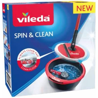 Комплект кофа и моп за под Spin&Clean Spin & Clean - Vileda (161821)